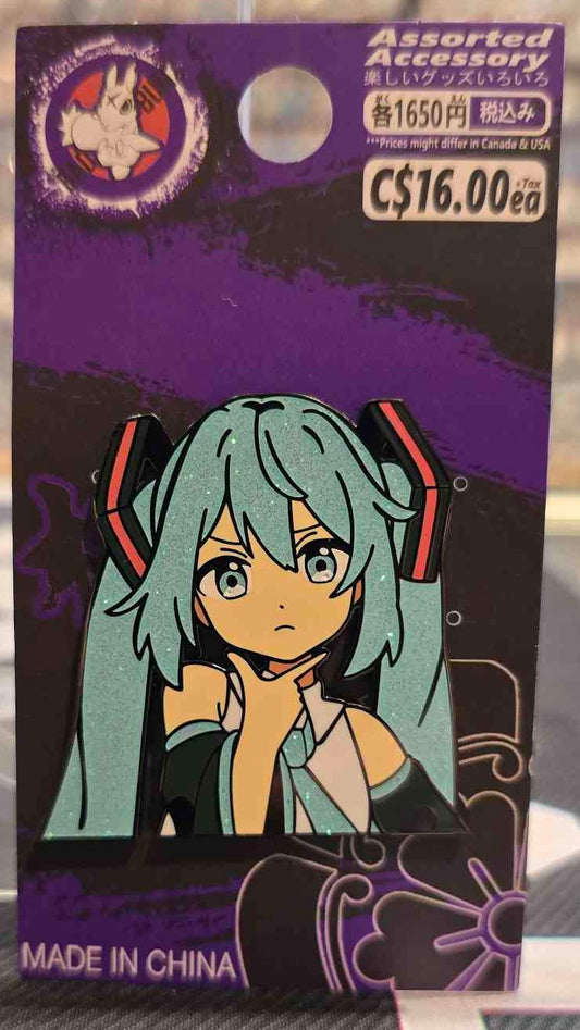 (MIKU-02PIN) MIKU Hatsune Miku Anime Enamel Pin