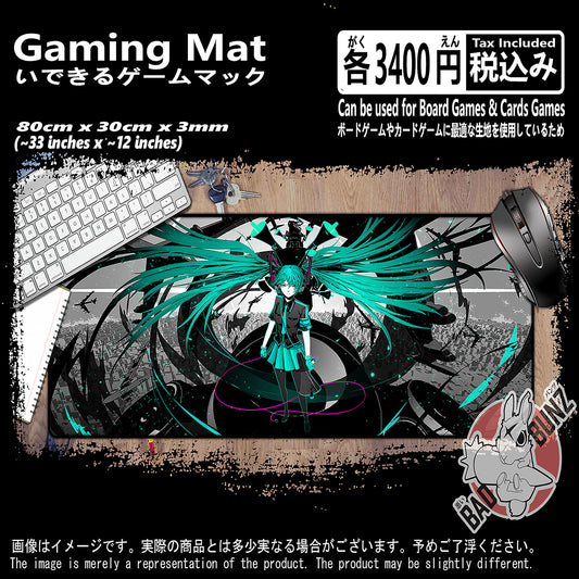 (AN-MIKU-04) Hatsune Miku Anime 800mm x 300mm Gaming Play Mat
