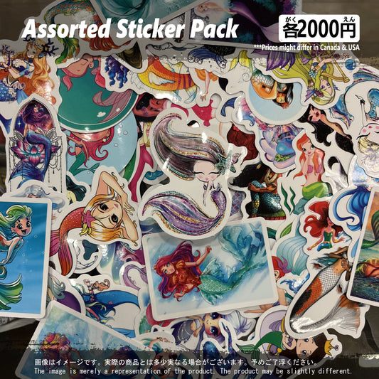 (MISC-21STK) Mermaid Miscellaneous Sticker Pack