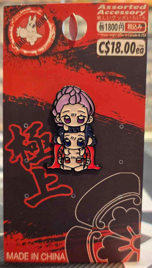 (MOV-01PIN) HUNTRESS STACK K-Pop Demon Slayer Movie Enamel Pin