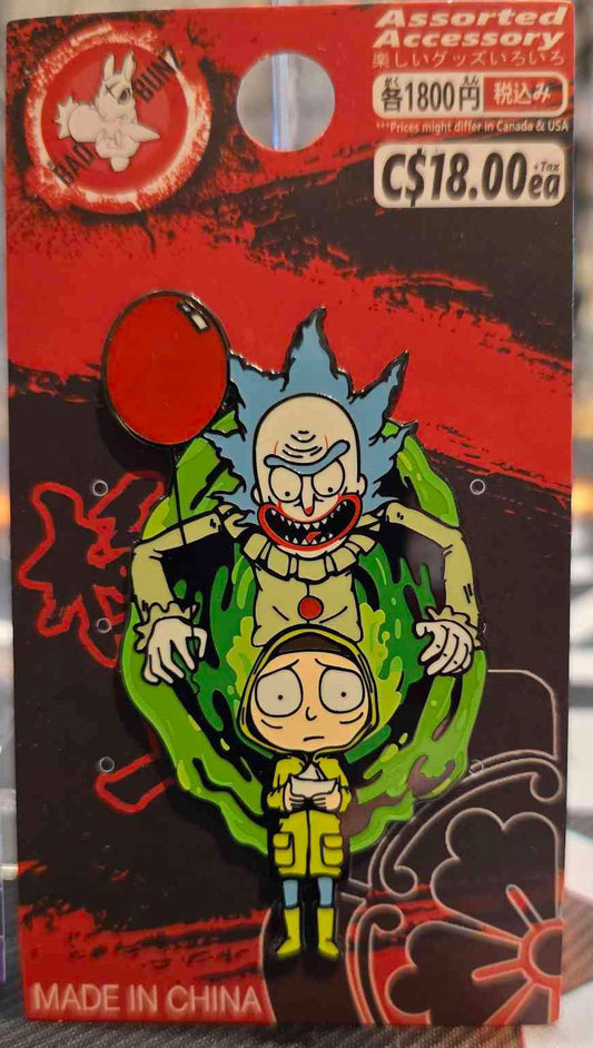 (MOV-05PIN) RICK & MORTY Ricky & Morty Movie Enamel Pin