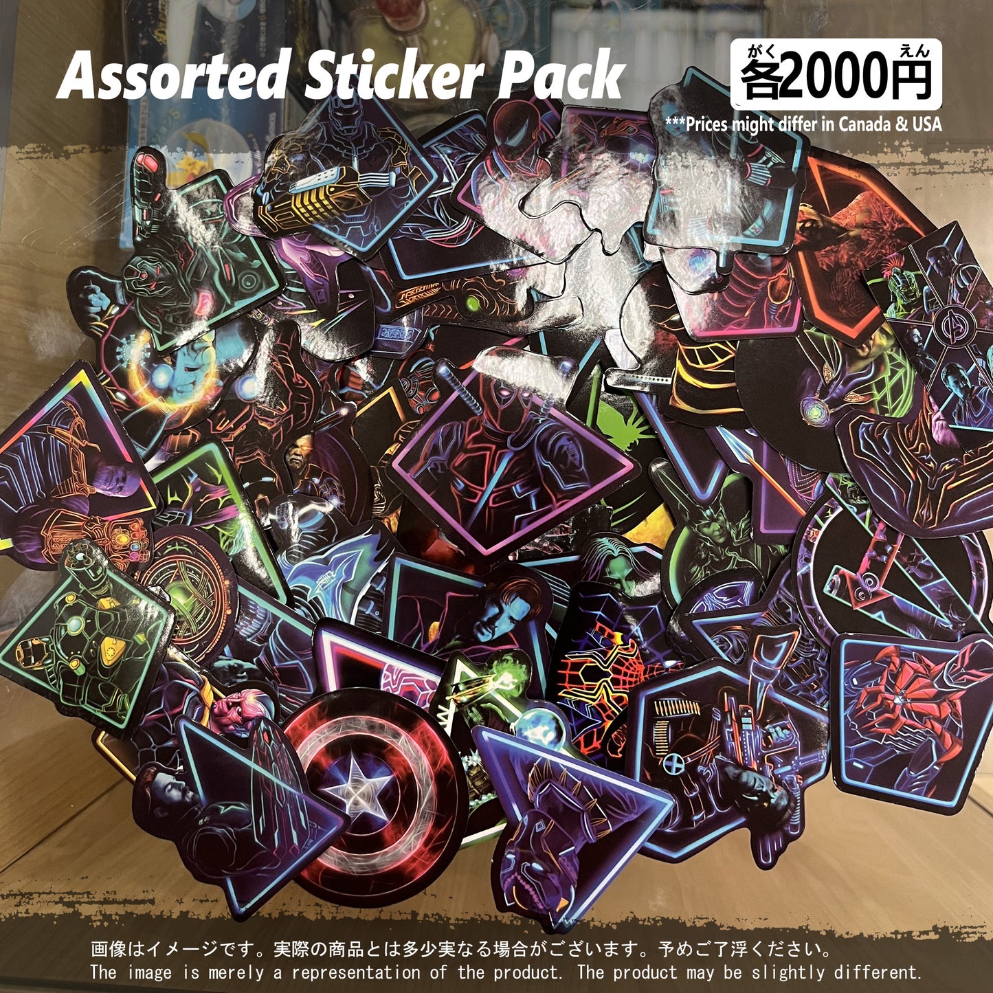 (MRV-01STK) Marvel Movie Sticker Pack