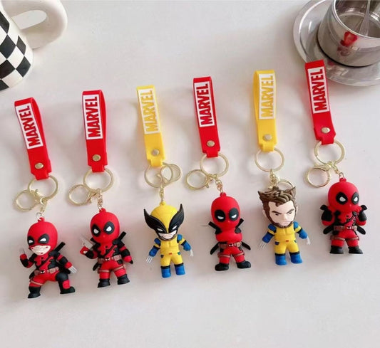 (MRV-05PVC) Marvel Movie PVC 3D Figure Keychain
