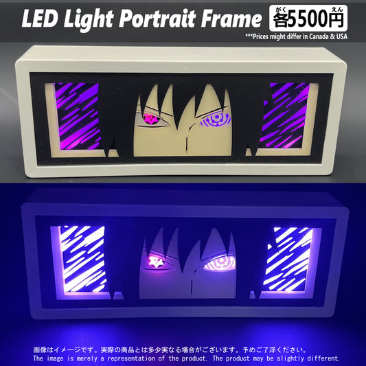 (NAR-03FACE) SASUKE Naruto Anime LED Face Portrait Frame