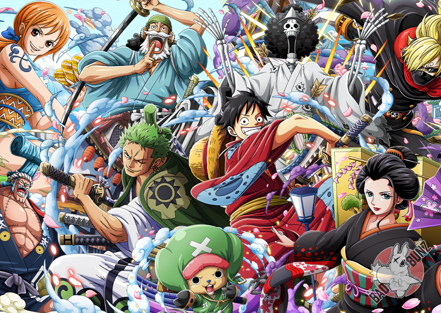 (OP-03PZL) One Piece Anime 500 Piece Jigsaw Puzzle