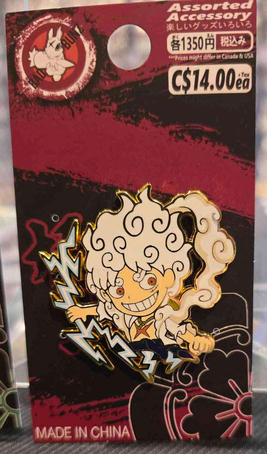 (OP-15PIN) CHIBI GEAR 5 LUFFY One Piece Anime Enamel Pin