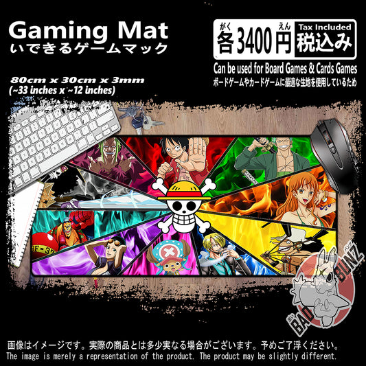 (AN-OP-03) One Piece Anime 800mm x 300mm Gaming Play Mat