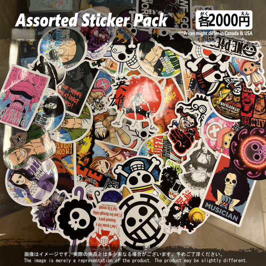 (OP-03STK) One Piece Anime Sticker Pack