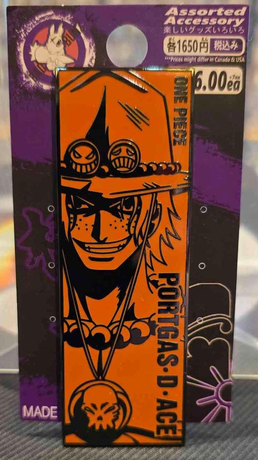 (OP-08PIN) ACE PILLAR One Piece Anime Enamel Pin