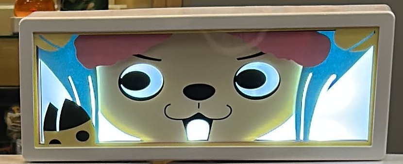 (OP-08FACE) CHOPPER One Piece Anime LED Face Portrait Frame