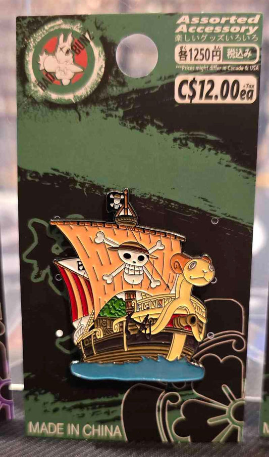 (OP-09PIN) GOING MERRY One Piece Anime Enamel Pin