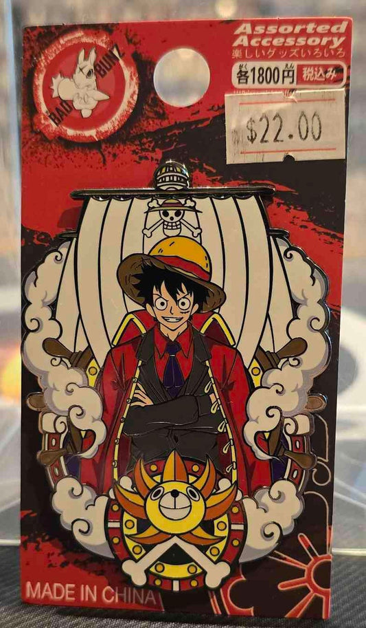 (OP-12PIN) LUFFY One Piece Anime Enamel Pin