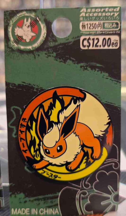 (PKM-07PIN) FLAREON Pokemon Gaming Enamel Pin
