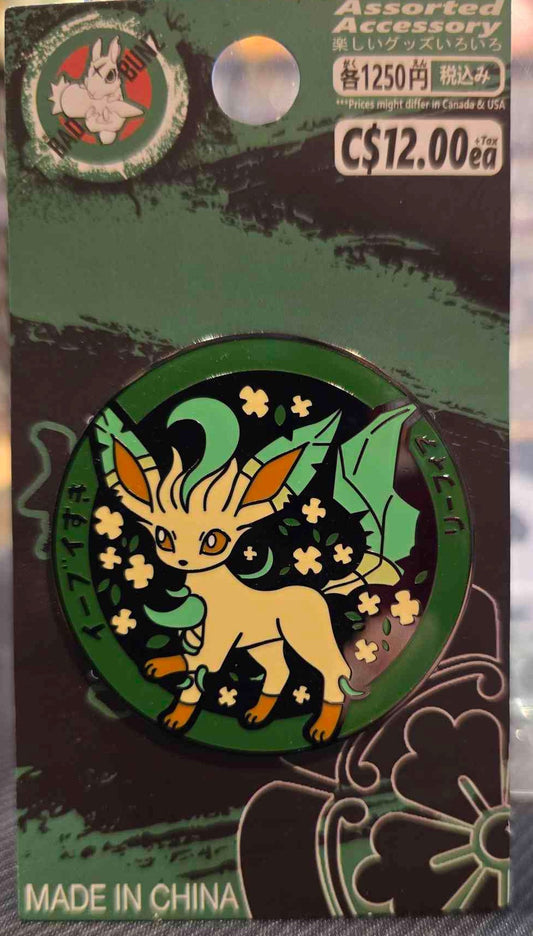 (PKM-13PIN) LEAFEON Pokemon Gaming Enamel Pin