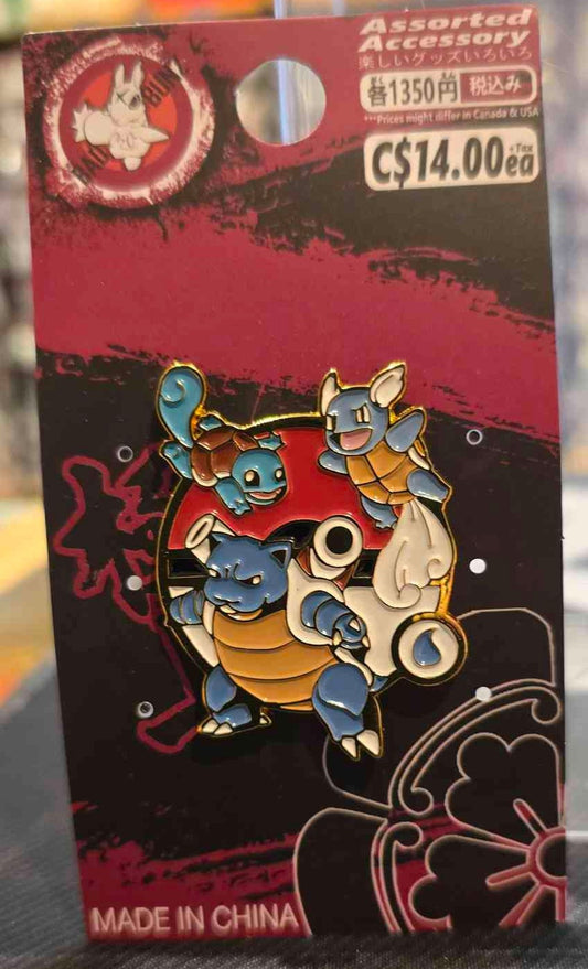 (PKM-18PIN) BLASTOID EVO Pokemon Gaming Enamel Pin