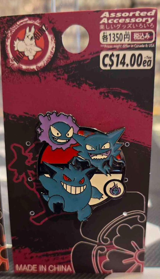 (PKM-20PIN) GENGAR EVO Pokemon Gaming Enamel Pin