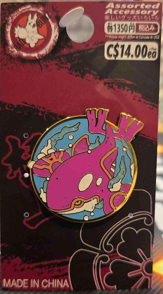 (PKM-38PIN) SHINY KYOGRE Pokemon Gaming Enamel Pin