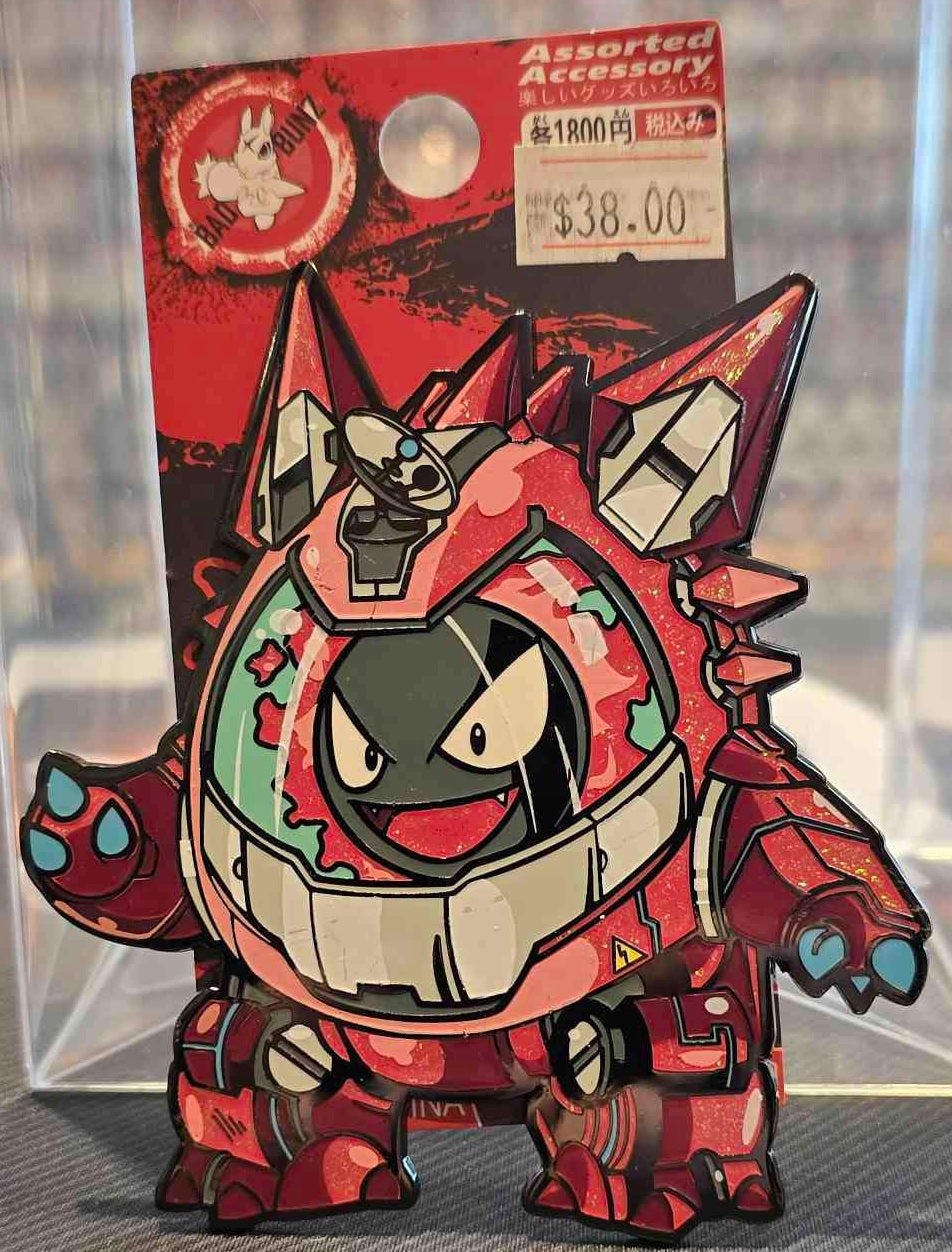 (PKM-50PIN) PINK GHASTLY MECHA Pokemon Gaming Enamel Pin