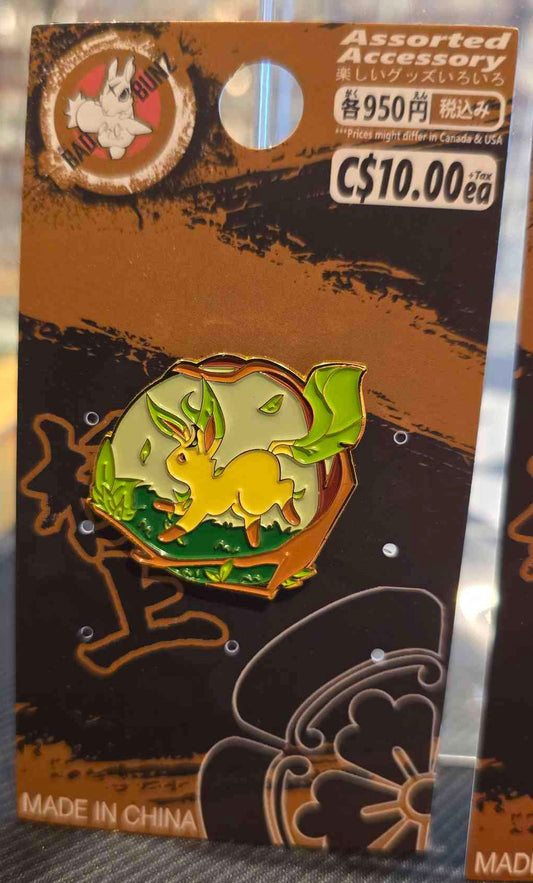 (PKM-59PIN) LEAFEON Pokemon Gaming Enamel Pin
