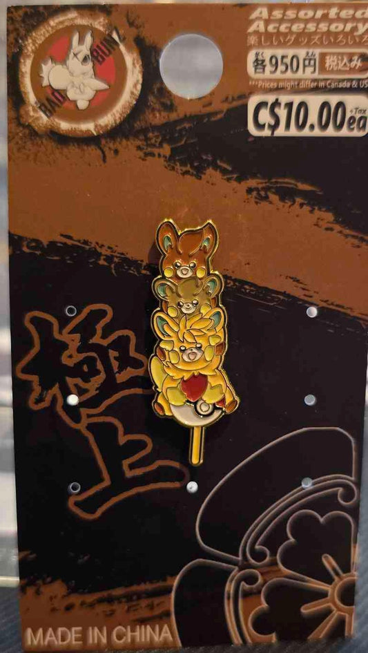 (PKM-67PIN) PAWMOT STACK Pokemon Gaming Enamel Pin