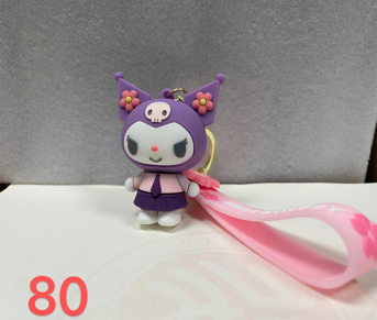 (SANRIO-11FIG) Kuromi Figure Keychain (80)
