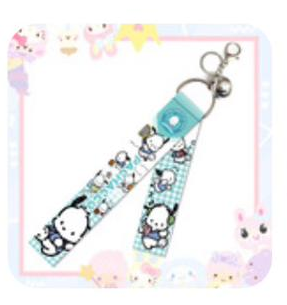 (SANRIO-04RIB) Pochacco Ribbon Keychain