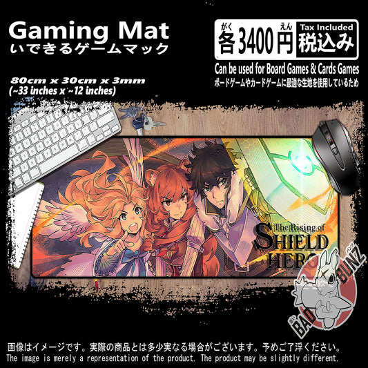 (AN-SHO-01) Shield Hero Anime 800mm x 300mm Gaming Play Mat