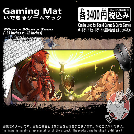 (AN-SHO-03) Shield Hero Anime 800mm x 300mm Gaming Play Mat