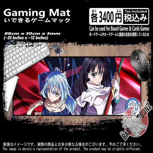 (AN-SLM-02) That Time I Got Reincarnated as a Slime Anime 800mm x 300mm Gaming Play Mat