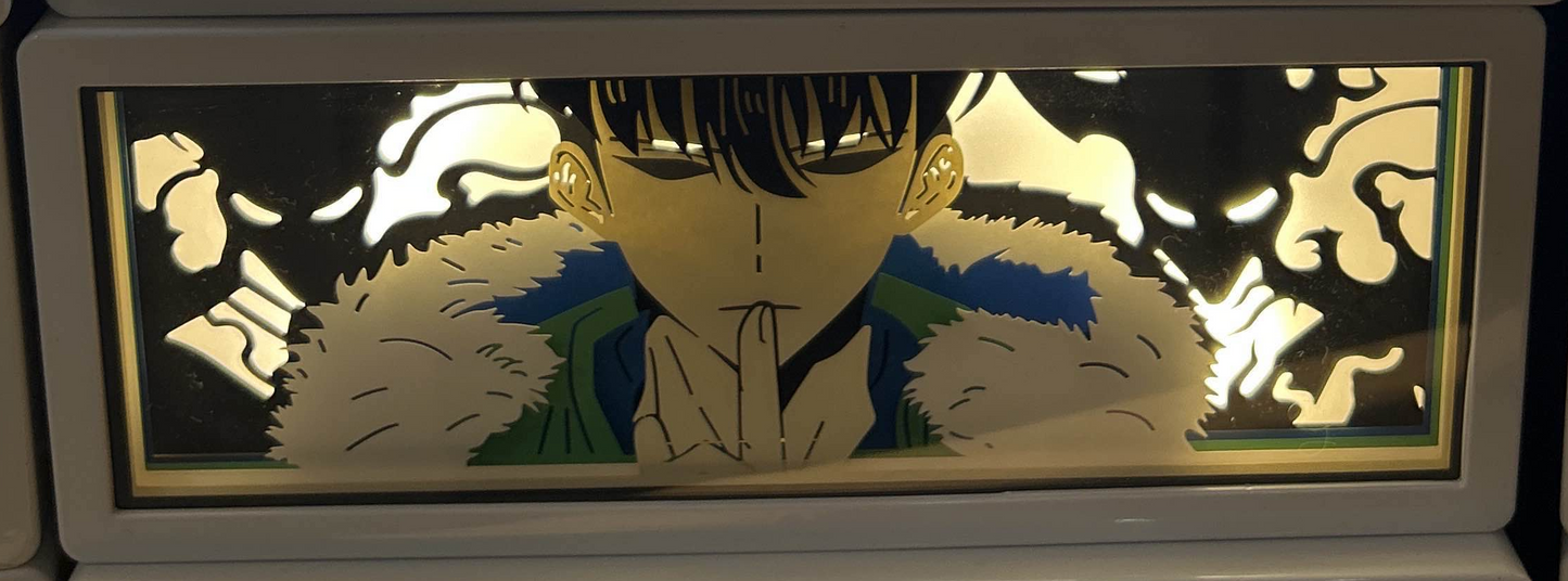 (SOL-01FACE) SUNG JINWOO Solo Leveling Anime LED Face Portrait Frame