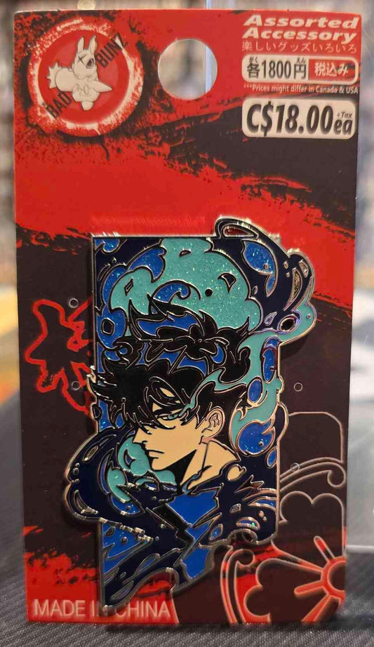 (SOL-01PIN) SUNG JINWOO Solo Leveling Anime Enamel Pin
