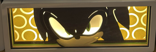 (SONIC-01FACE) SONIC Sonic Gaming LED Face Portrait Frame