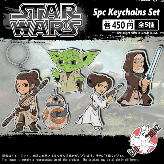 (STW-03KC) Star Wars Movie Double-Sided Acrylic Keychain Set