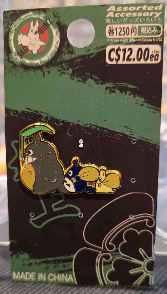 (TTR-01PIN) TOTORO & FRIENDS Studio Anime Movie Enamel Pin