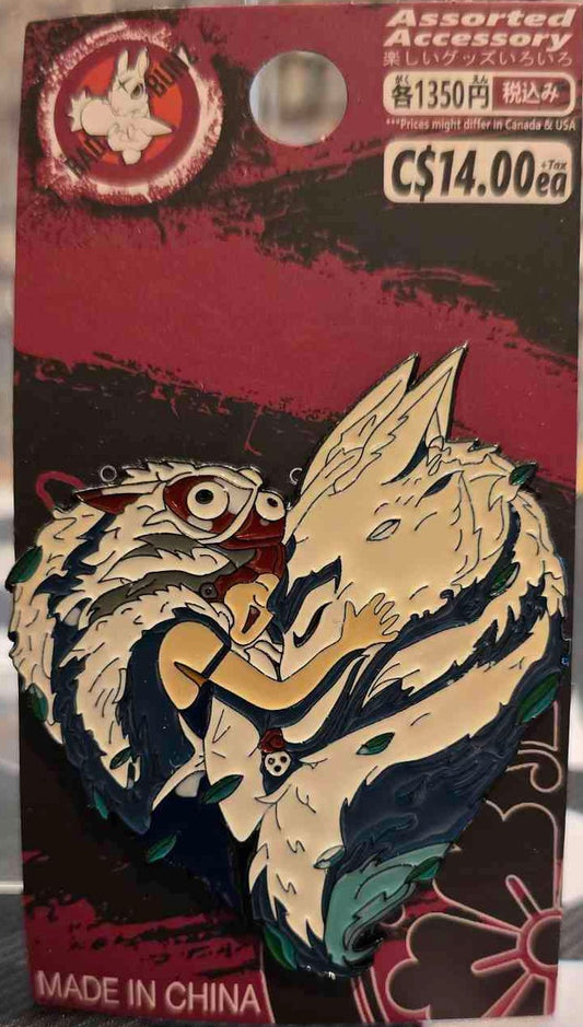 (TTR-03PIN) PRINCESS MONONOKE Studio Anime Movie Enamel Pin