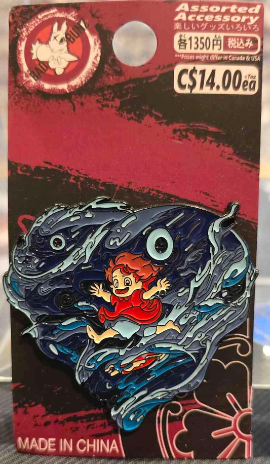 (TTR-04PIN) PONYO Studio Anime Movie Enamel Pin