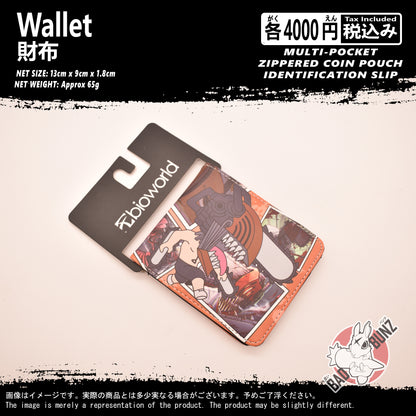 (WLT-CSM02) Chainsaw Man Anime Wallet