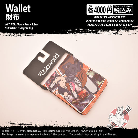 (WLT-CSM02) Chainsaw Man Anime Wallet