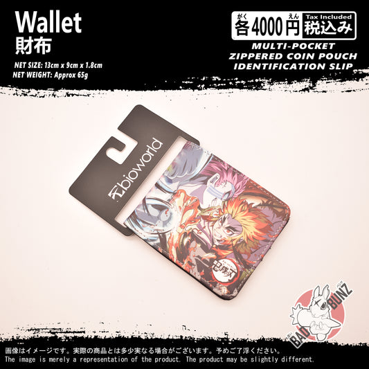 (WLT-DS01) Demon Slayer Anime Wallet