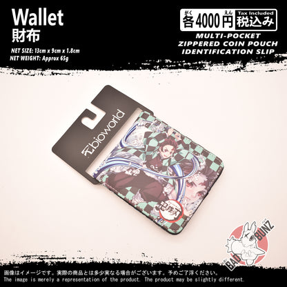 (WLT-DS02) Demon Slayer Anime Wallet