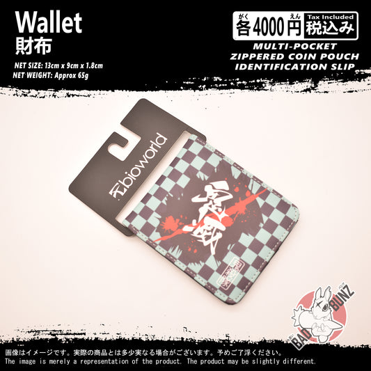 (WLT-DS03) Demon Slayer Anime Wallet