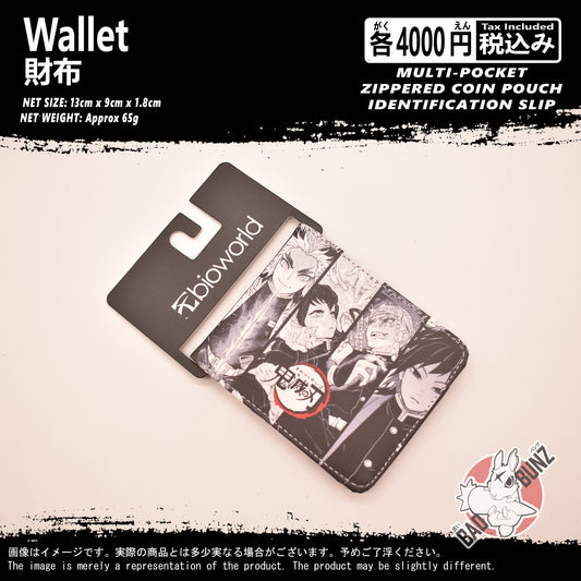 (WLT-DS11) Demon Slayer Anime Wallet