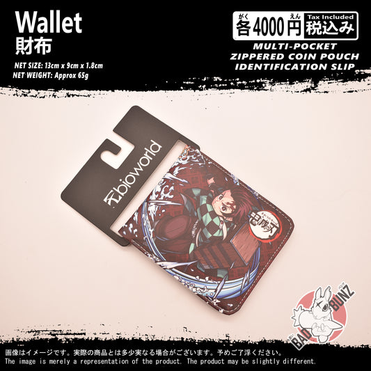 (WLT-DS12) Demon Slayer Anime Wallet