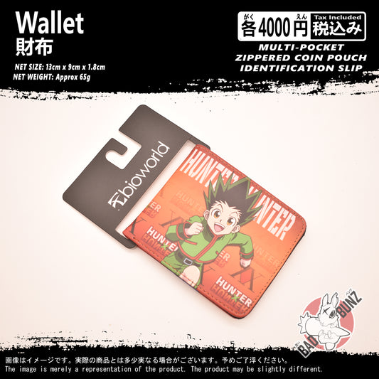 (WLT-HXH01) Hunter x Hunter Anime Wallet