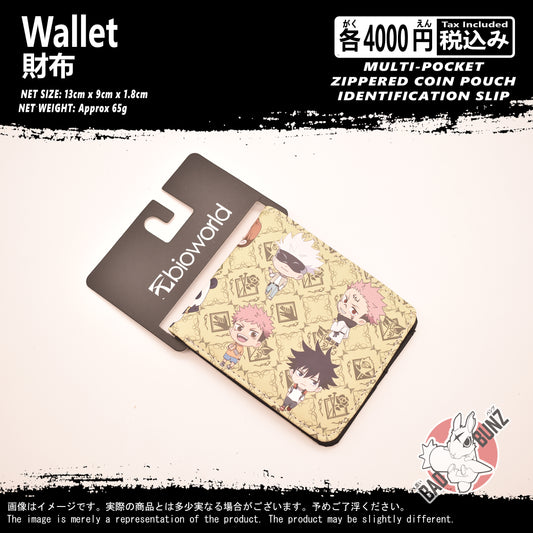 (WLT-JJT06) Jujutsu Kaisen Anime Wallet