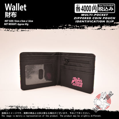 (WLT-JOJO01) Jojo's Bizarre Adventure Anime Wallet