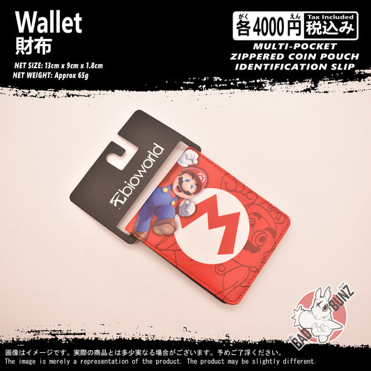 (WLT-MAR02) Super Mario Bros. Gaming Wallet