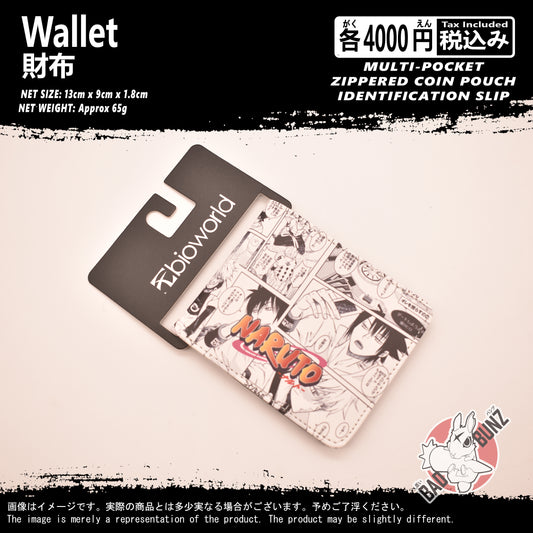 (WLT-NAR04) Naruto Anime Wallet