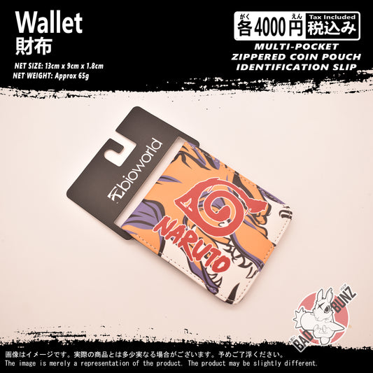 (WLT-NAR07) Naruto Anime Wallet