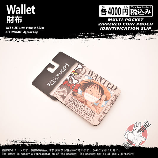(WLT-OP01) One Piece Anime Wallet